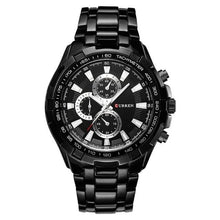 Load image into Gallery viewer, Big Dial Steel Watch For Men Black