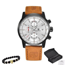 Load image into Gallery viewer, Bracelet And Leather Watch Collector Pack Black And White