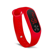 Load image into Gallery viewer, Electronic Band Men Women Watch Casual Sport Red