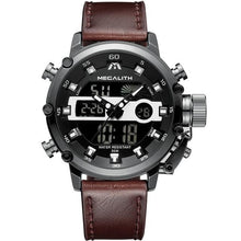 Load image into Gallery viewer, Fashion Dual-Clock With Built-In Chronograph Black