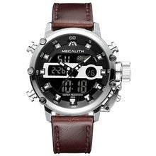Load image into Gallery viewer, Fashion Dual-Clock With Built-In Chronograph Silver