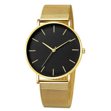 Load image into Gallery viewer, Mens And Womens Watch Casual Slim Stainless Steel C