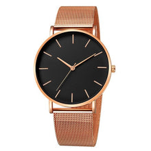 Load image into Gallery viewer, Mens And Womens Watch Casual Slim Stainless Steel F