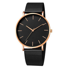 Load image into Gallery viewer, Mens And Womens Watch Casual Slim Stainless Steel G