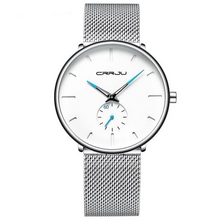 Load image into Gallery viewer, Mens Watch Casual Stainless Steel Silver