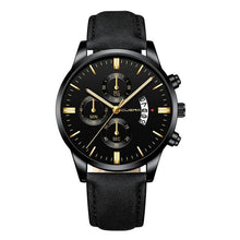 Load image into Gallery viewer, Mens Watch Chic Leather With Calendar Window A