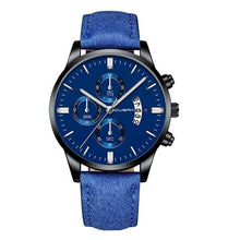 Load image into Gallery viewer, Mens Watch Chic Leather With Calendar Window B