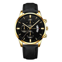 Load image into Gallery viewer, Mens Watch Chic Leather With Calendar Window G