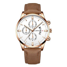 Load image into Gallery viewer, Mens Watch Chic Leather With Calendar Window I