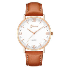 Load image into Gallery viewer, Mens Watch Luxury Casual Leather Build F