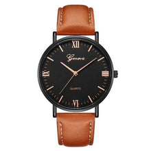 Load image into Gallery viewer, Mens Watch Luxury Casual Leather Build L