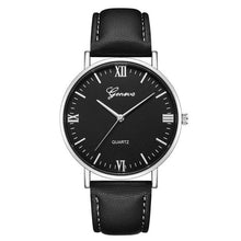 Load image into Gallery viewer, Mens Watch Luxury Casual Leather Build Q