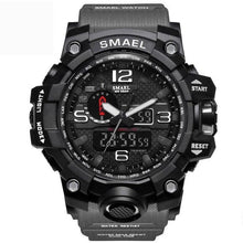Load image into Gallery viewer, Mens Watch Military Waterproof Chronograph Sport Gray