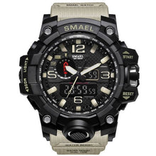 Load image into Gallery viewer, Mens Watch Military Waterproof Chronograph Sport Kahki