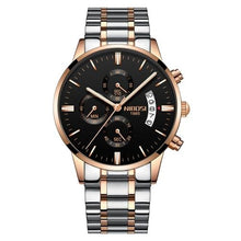 Load image into Gallery viewer, Mens Watch Stainless Steel Sport Or Leather Chronograph And Calendar E