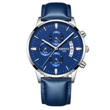 Load image into Gallery viewer, Mens Watch Stainless Steel Sport Or Leather Chronograph And Calendar J