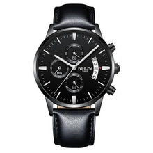 Load image into Gallery viewer, Mens Watch Stainless Steel Sport Or Leather Chronograph And Calendar K