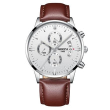 Load image into Gallery viewer, Mens Watch Stainless Steel Sport Or Leather Chronograph And Calendar M