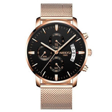 Load image into Gallery viewer, Mens Watch Stainless Steel Sport Or Leather Chronograph And Calendar P