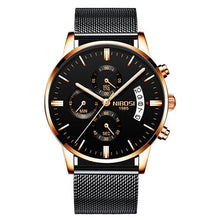 Load image into Gallery viewer, Mens Watch Stainless Steel Sport Or Leather Chronograph And Calendar R