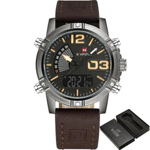 Load image into Gallery viewer, Military Casual Chronograph For Men Khaki