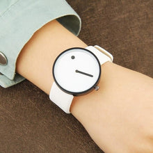 Load image into Gallery viewer, Minimal Casual Leather Watch For Men And Women White