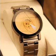 Load image into Gallery viewer, Minimal Gear Mesh Steel Watch For Men And Women White For
