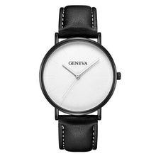 Load image into Gallery viewer, Minimal Slim Leather Watch For Men B