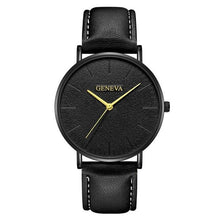Load image into Gallery viewer, Minimal Slim Leather Watch For Men C