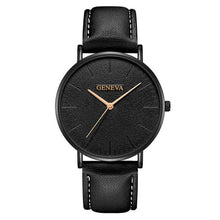 Load image into Gallery viewer, Minimal Slim Leather Watch For Men E