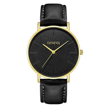 Load image into Gallery viewer, Minimal Slim Leather Watch For Men K
