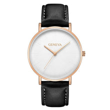 Load image into Gallery viewer, Minimal Slim Leather Watch For Men M