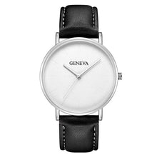 Load image into Gallery viewer, Minimal Slim Leather Watch For Men Q