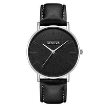 Load image into Gallery viewer, Minimal Slim Leather Watch For Men S