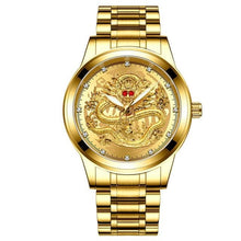 Load image into Gallery viewer, Quartz Steel Dragon Watch For Men B