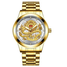 Load image into Gallery viewer, Quartz Steel Dragon Watch For Men C