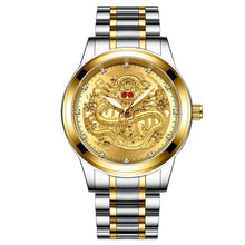 Load image into Gallery viewer, Quartz Steel Dragon Watch For Men E