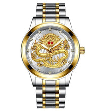 Load image into Gallery viewer, Quartz Steel Dragon Watch For Men F