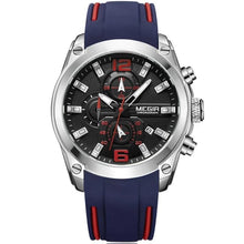 Load image into Gallery viewer, Silicone Band Sports Watch With Luminous Hands