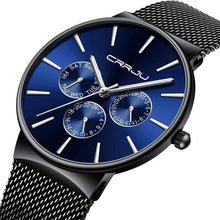 Load image into Gallery viewer, Six-Hand Slim Steel Mesh Watch For Men