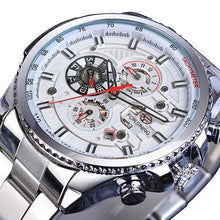Load image into Gallery viewer, Skeleton Mechanism Business Casual Steel Watch A