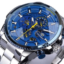 Load image into Gallery viewer, Skeleton Mechanism Business Casual Steel Watch D