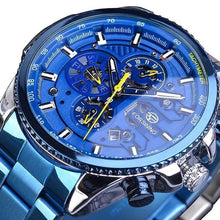 Load image into Gallery viewer, Skeleton Mechanism Business Casual Steel Watch H