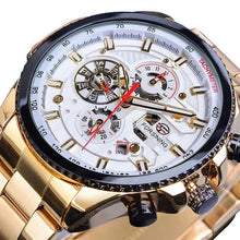 Load image into Gallery viewer, Skeleton Mechanism Business Casual Steel Watch K