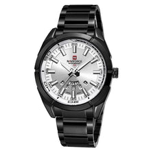Load image into Gallery viewer, Stainless Steel Casual Masculine Watch For Men Black White