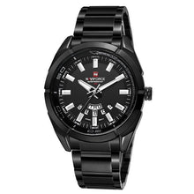Load image into Gallery viewer, Stainless Steel Casual Masculine Watch For Men Black