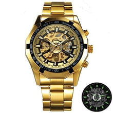 Load image into Gallery viewer, Stainless Steel Skeleton Watch For Men A