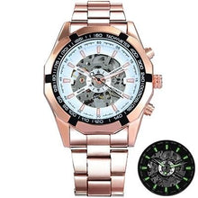 Load image into Gallery viewer, Stainless Steel Skeleton Watch For Men E