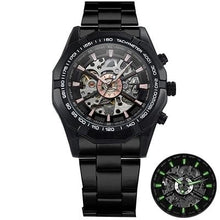 Load image into Gallery viewer, Stainless Steel Skeleton Watch For Men G