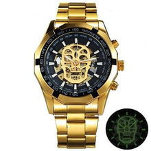 Load image into Gallery viewer, Stainless Steel Skeleton Watch For Men K
